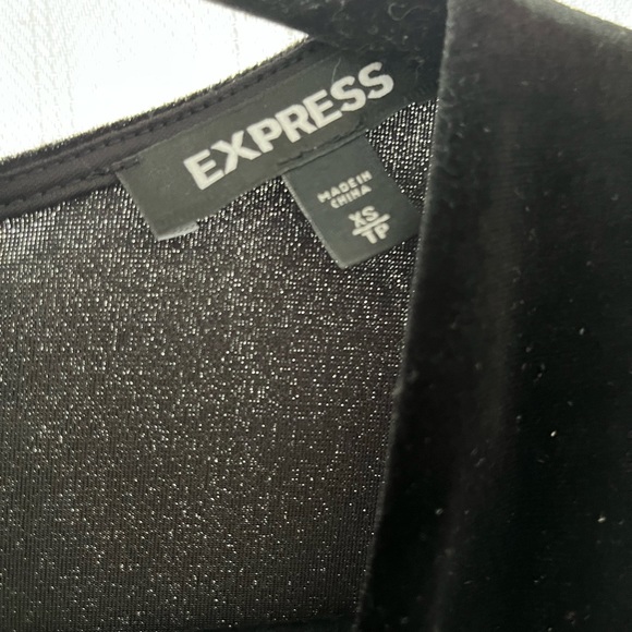 Black velvet jumpsuit, new used condition! - Picture 4 of 5